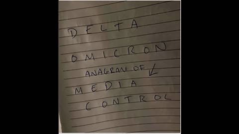 DELTA OMICRON Anagram of MEDIA CONTROL