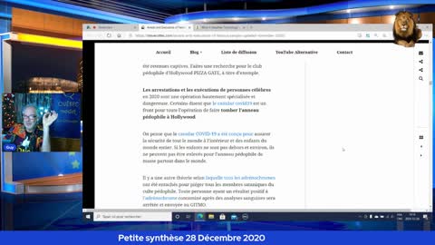 Petite synthèse 28 Décembre 2020