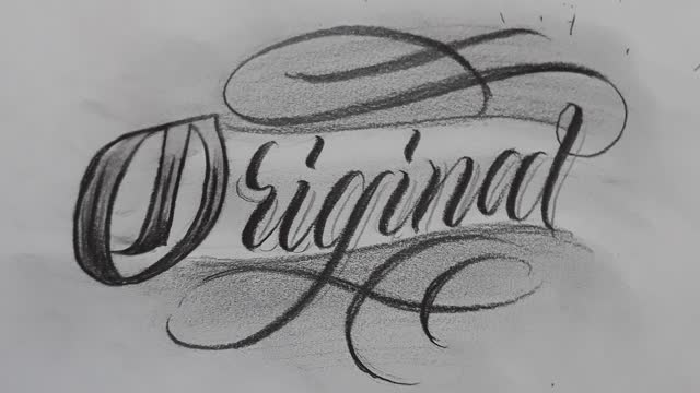 LETTERING /ORIGINAL/