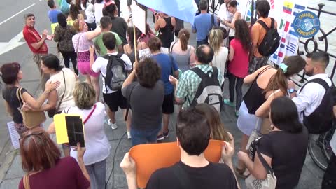 Marcha 30 12 2021 en el congreso de la nacion Argentina.