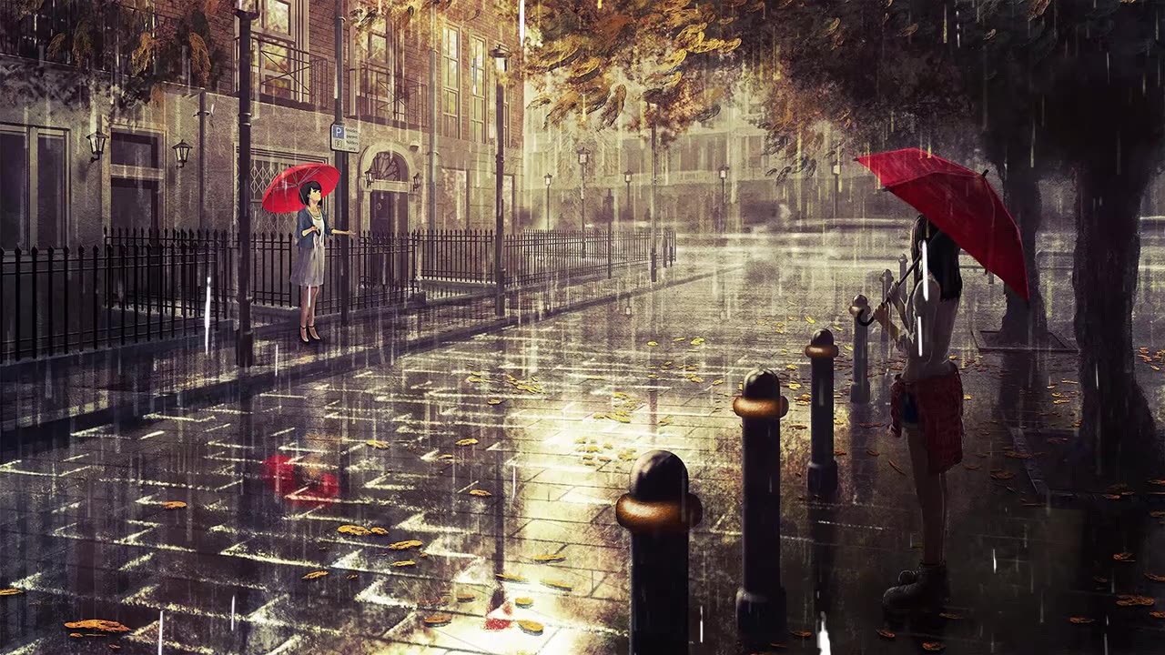 Relaxing Sleep Music Sad & Rain Sounds, Peaceful Piano Music - Wind from the East