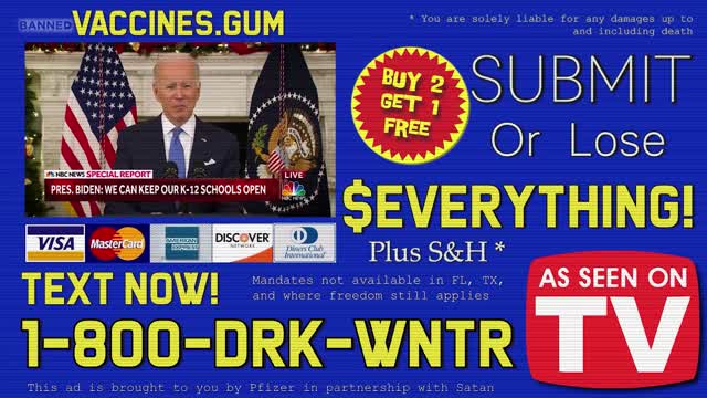 Biden: VACCINE BOOSTER- FAUCI MODERN DAY