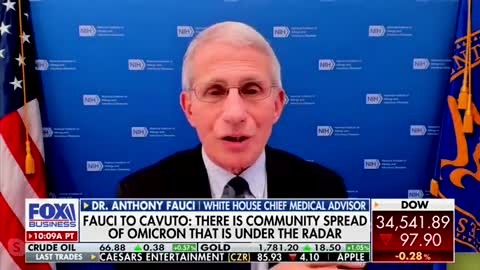 Fauci calls the original virus the “Wuhan strain”.