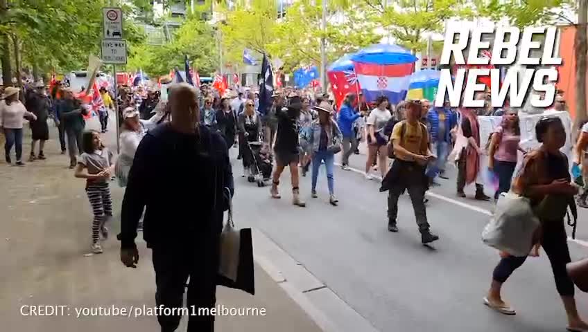 Canberra, Australia freedom rally (Feb. 5th, 2022).