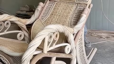 Making a beautiful rocking chair!