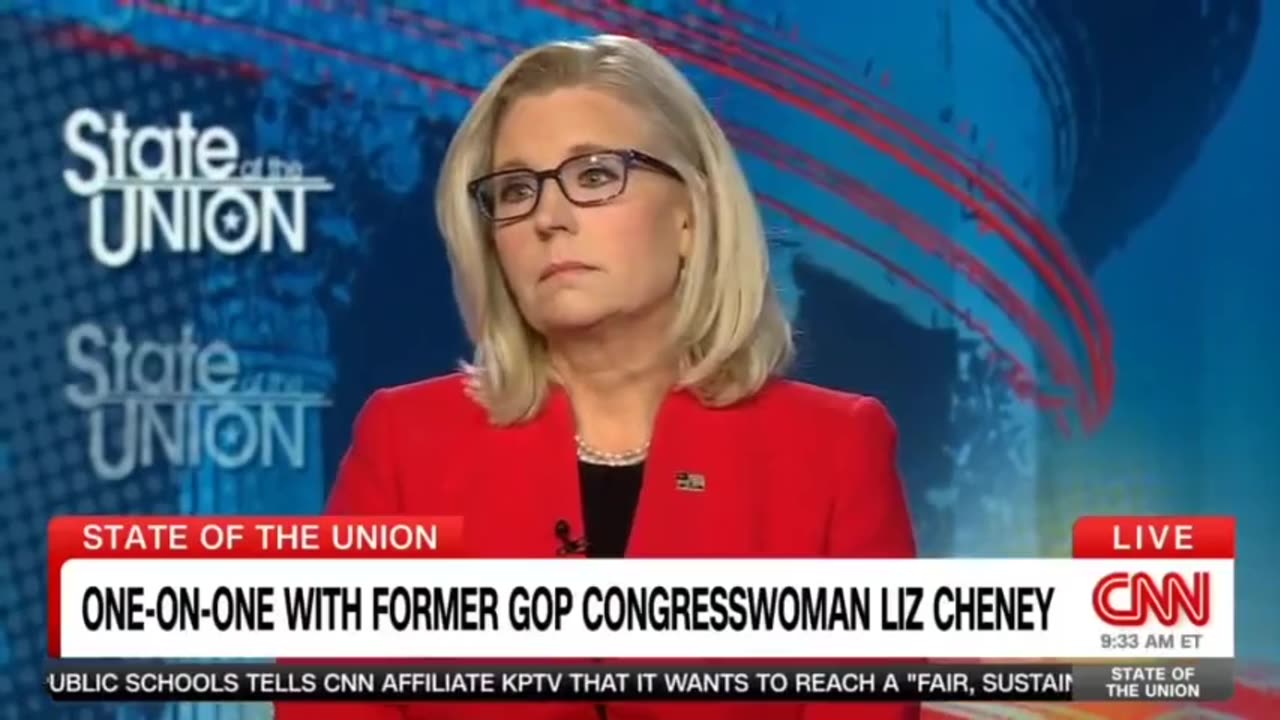 RINO Liz Cheney, Scared of Trump, Might Run For President