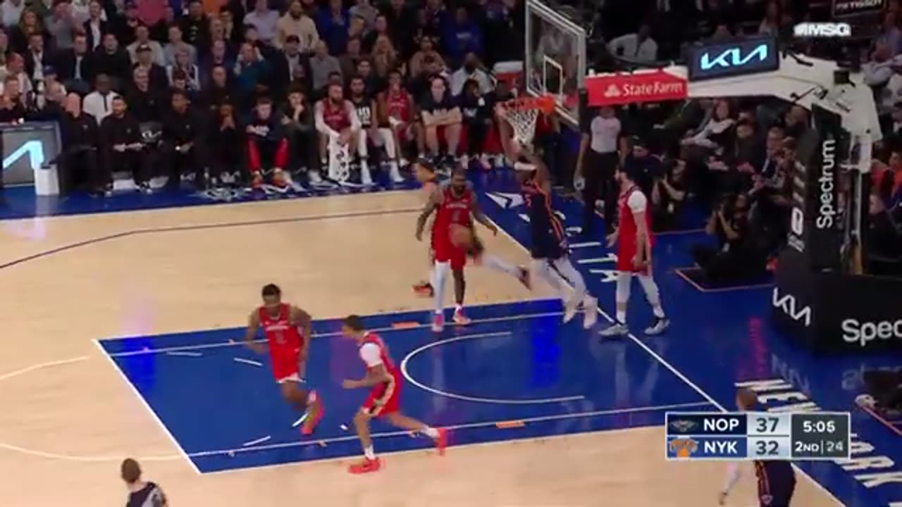 Knicks vs Pelicans the movie