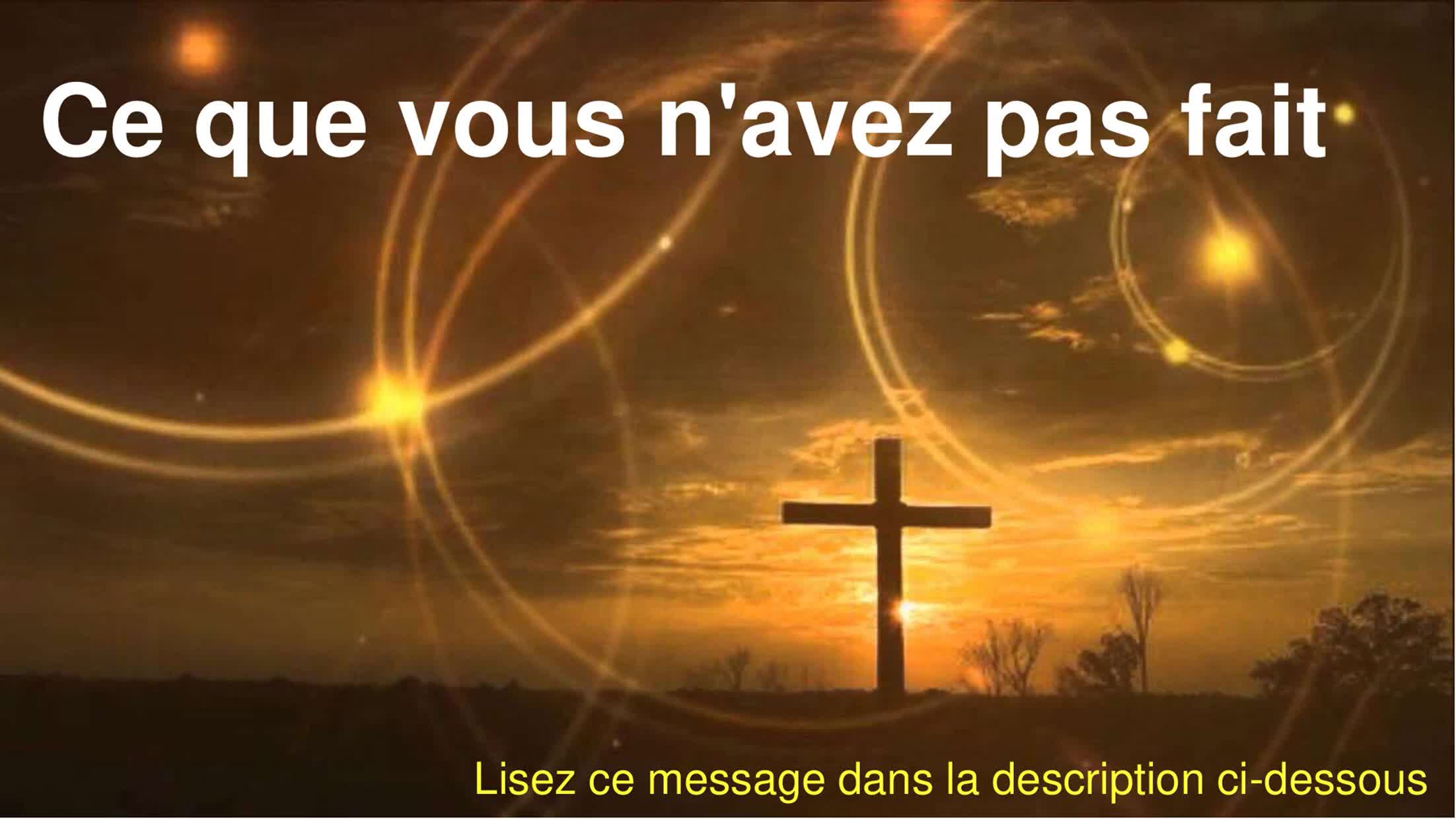 Ce que vous navez pas fait