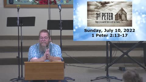 Sunday Sermon at Moose Creek Baptist Church 7-10-2022