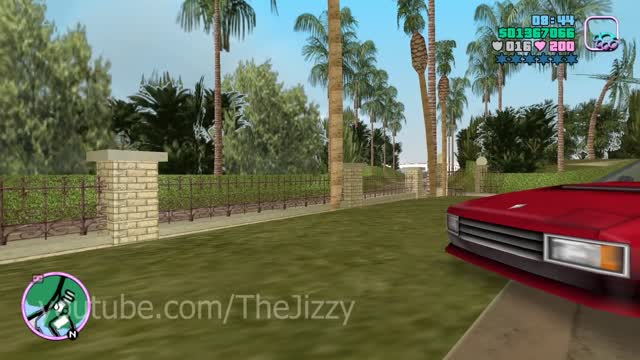 GTA vice city and its iron man movie mode gameplay>>