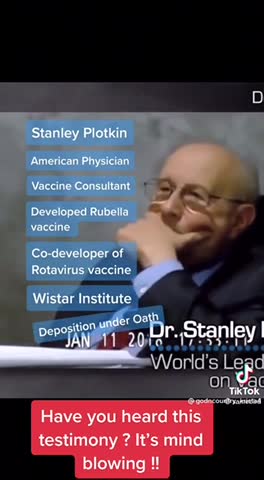 Admits to massive human vaccine experiments