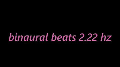 binaural beats 2.22 hz