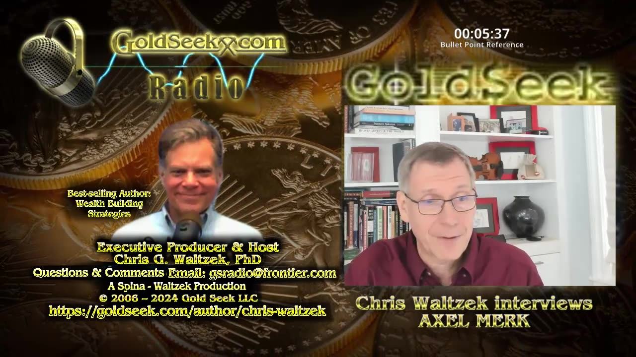 GoldSeek Radio Nugget - Axel Merk: "Gold Tends to Perform Better in a Hard Landing Scenario”