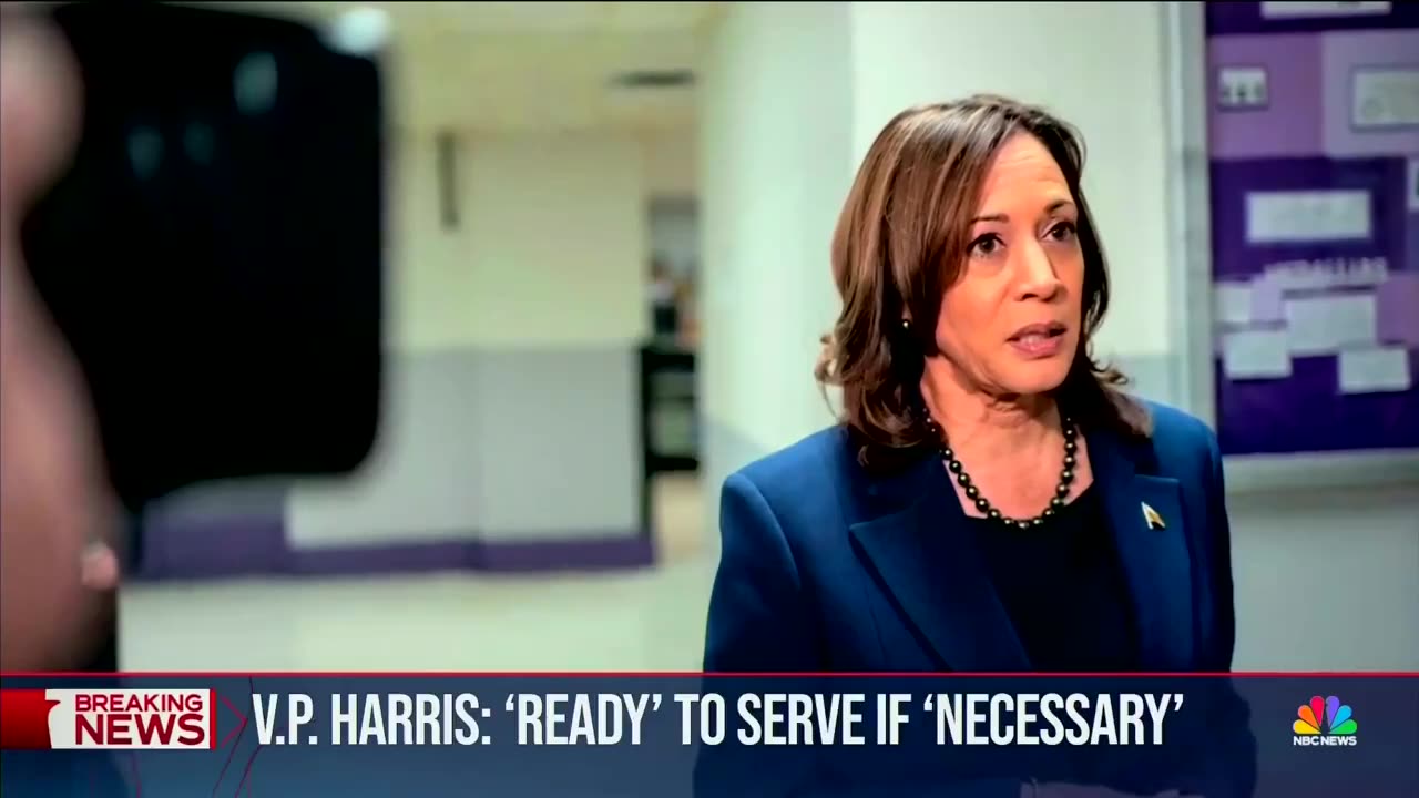 Kamala Harris is one heartbeat away: "I’m ready, if necessary.”
