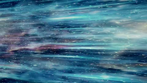 Flow of space matter, stars and nebulae
