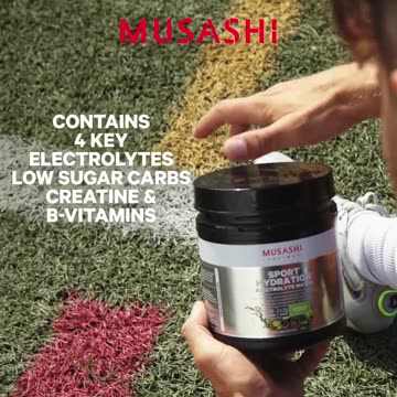 MUSASHI SPORT HYDRATION 💧