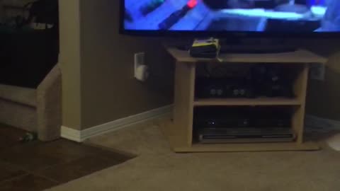 Sitting home on the couch after a long day