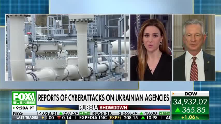 Cyberattacks on Ukraine is ‘only beginning’ from Russia: Sen. Tuberville
