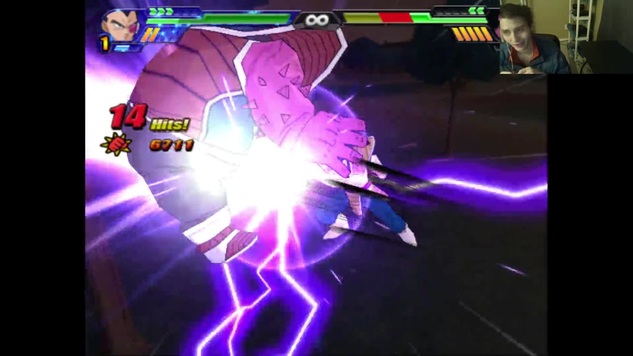 Dragon Ball Z Budokai Tenkaichi 3 Battle #8 - Vegeta VS Dodoria The Member Of The Frieza Force