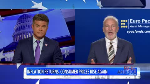 REAL AMERICA - Dan Ball W/ Peter Schiff, Dems Celebrate Economy As Disturbing CPI Comes Out, 9/14/22