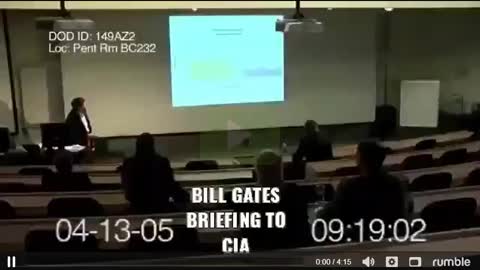 Bill Gates, CIA, Respiratory Virus to Docile Religious People