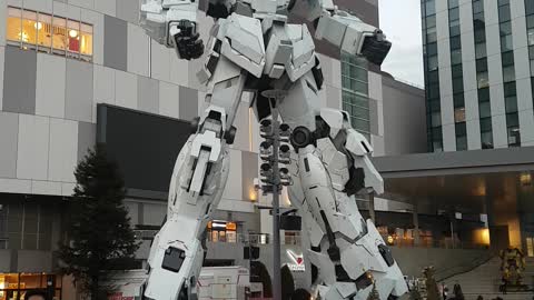 Transforming the Gundam Robot