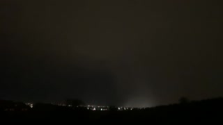 Monsoon Storm Overlooking North Phoenix