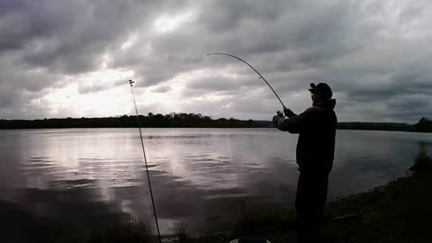 carp fishing and meeting people at green lane