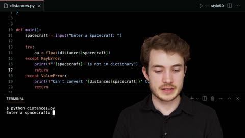 Handling Exceptions - CS50P Shorts
