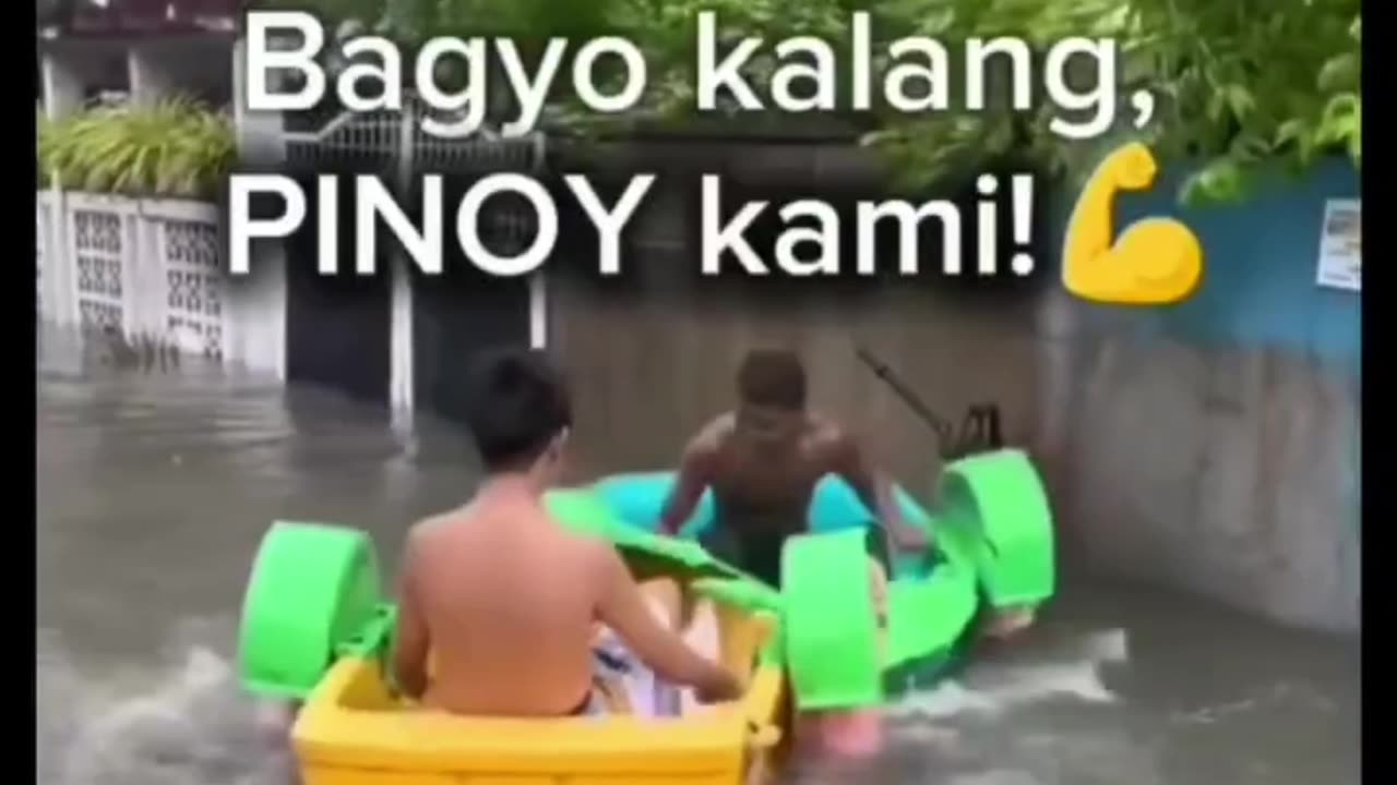 "You're just a storm; we are Filipino."