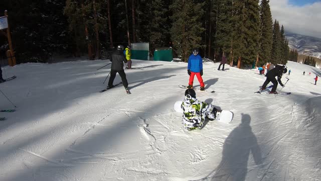 Beaver Creek Resort - Skiing Larkspur Express to Primrose