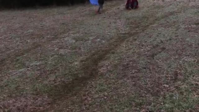 Mississippi Ice Sledding