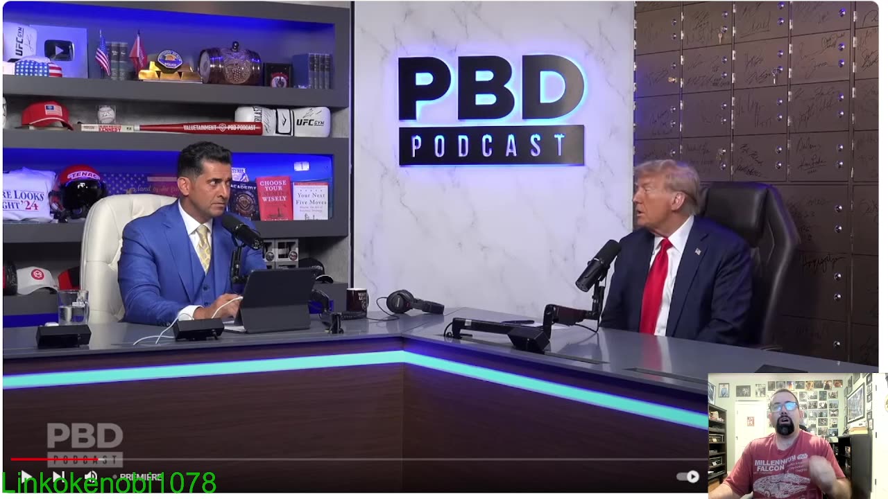 Patrick Bet David Interviewing Donald J Trump