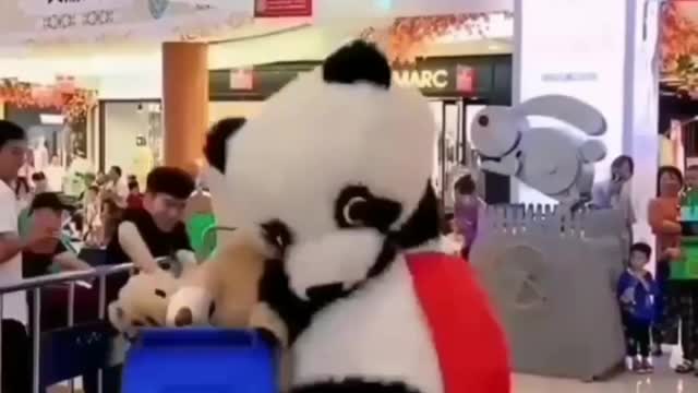 Cute Panda Costumes 😂😂lovely and funny Costumes🐼🐼