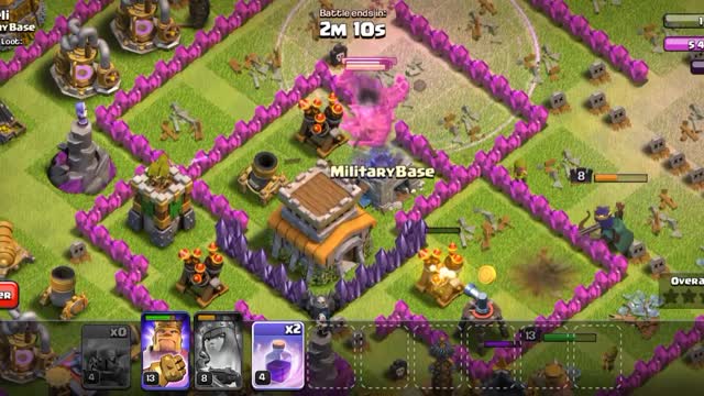 clash of clan battle difficult attack - clash of clans - gaming world