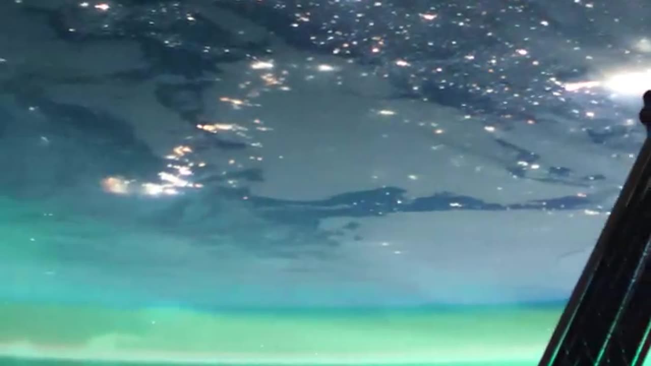 Northern Lights seen from international space station