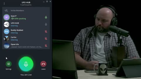 Open Lines on Telegram (No Specific Topic, No Guest) | UFO HUB Live Stream #8