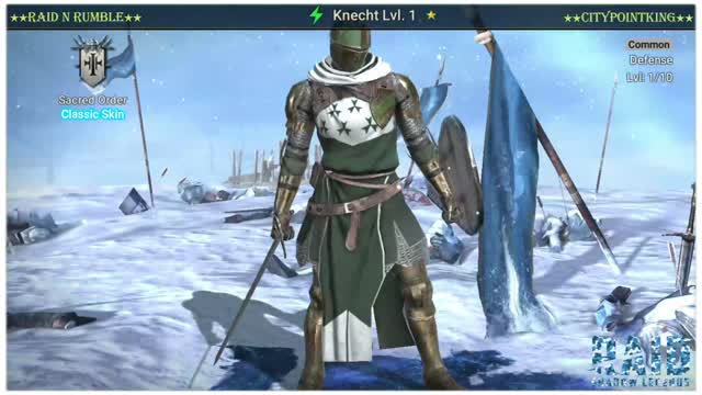 Raid Shadow Legends - Knecht - Classic Skin