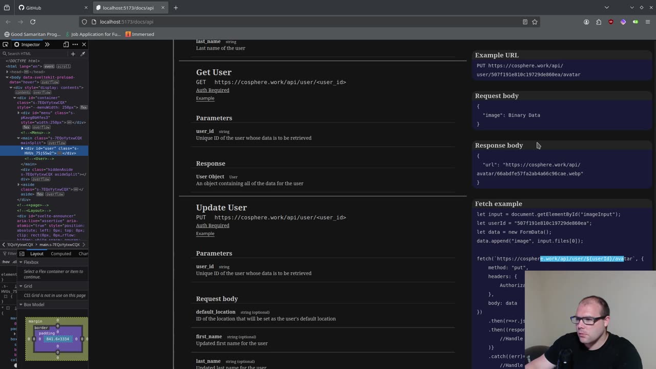 Building virtual coworking website | Refactoring components for documentation.