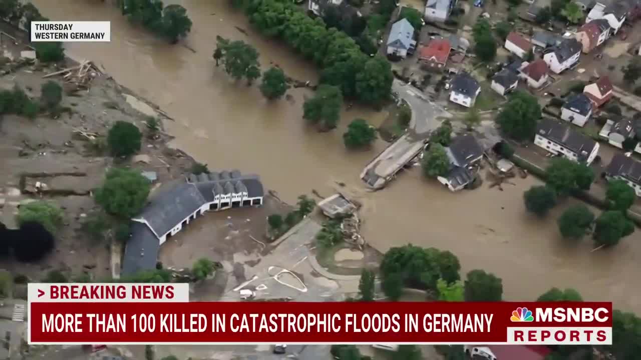 More Than 100 Dead In Germany Flooding As Rescue Effort Continues