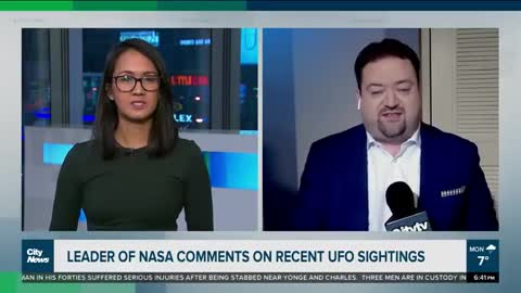 Leader of NASA speaks out on UFO sightings