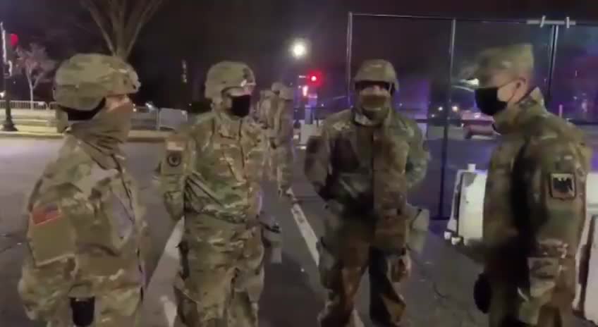 According to the Chief of the National Guard there are now 65,000 NG Troops On duty across the US.