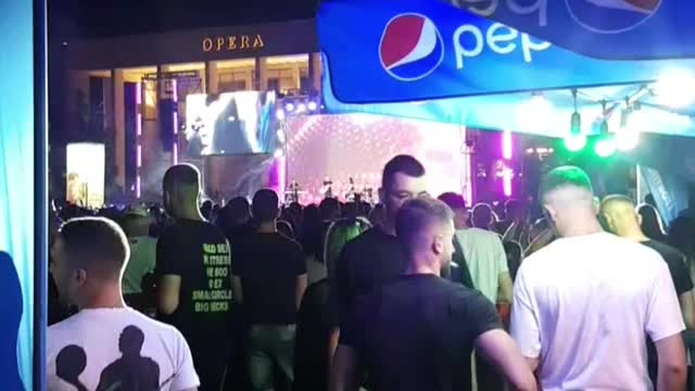 Aurela Gace in Live Concert in Tirana