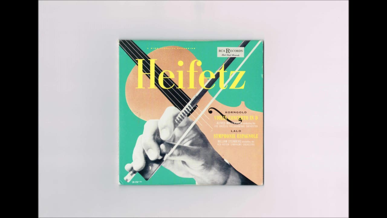 Lalo - Symphonie Espagnole Heifetz Steinberg RCA