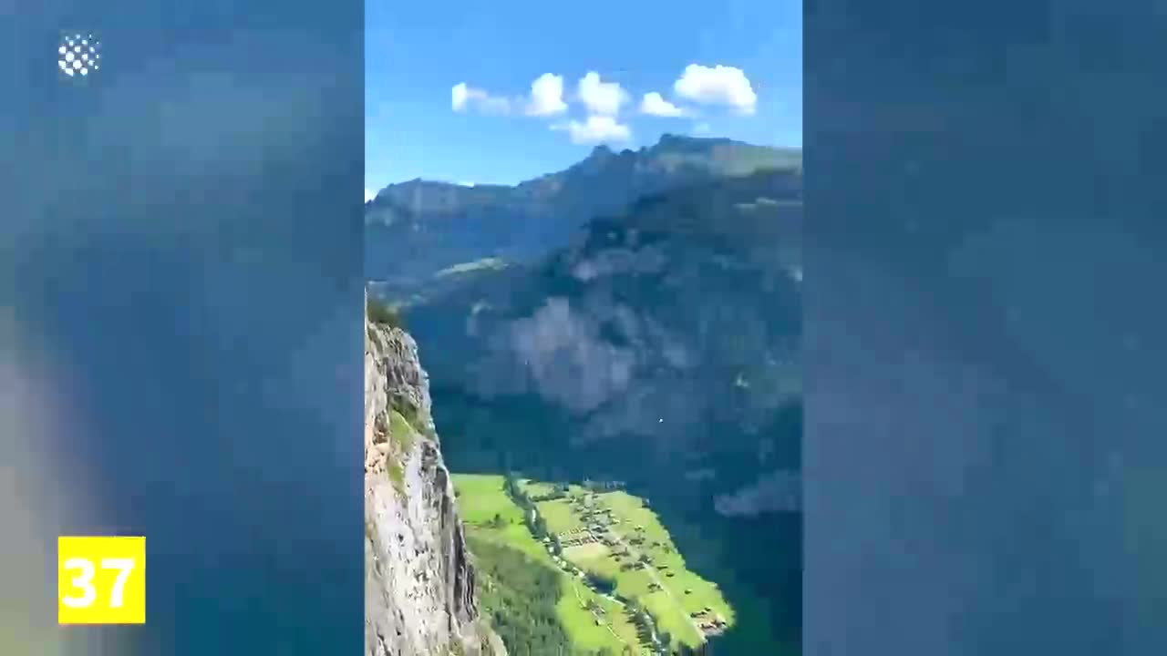 A walk through the swiss alps - not for people who are afraid of heights