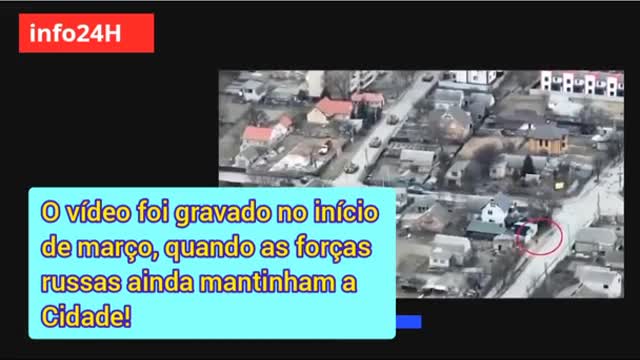War in Ukraine: Video shows RUSSIAN SOLDIERS shooting at CYCLIST in Bucha