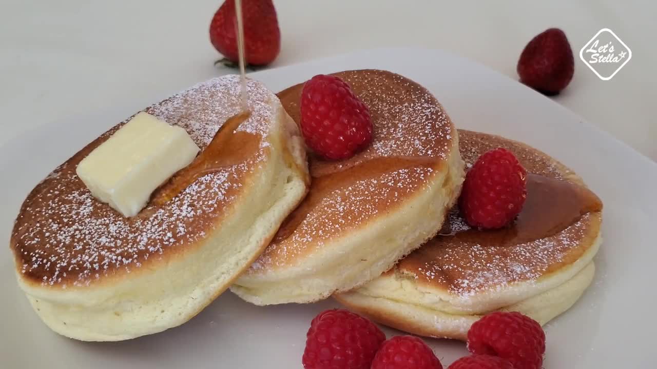 Easier Souffle Pancake Recipe With Ingredients At Home.mp4