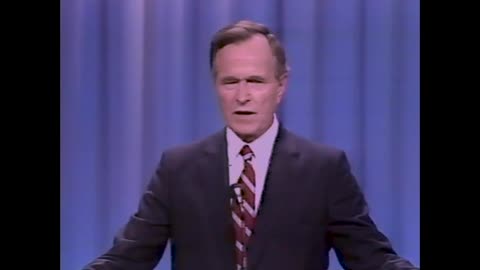 August 19, 1988 - Presidential Candidate George H.W. Bush Addresses GOP Convention
