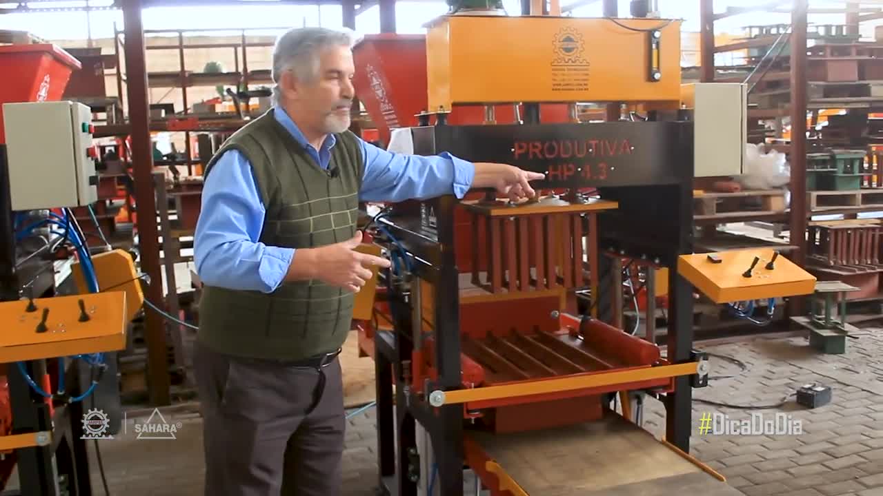 Qual a MÁQUINA DE BLOCO CERTA Para Você! Conheça a Linha PRODUTIVA! - Jarfel Sahara
