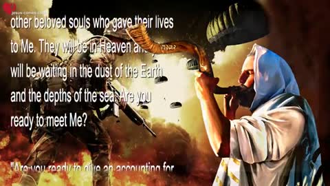 You are on the Brink of War... Are you ready to meet Me ... ❤️ Love Letter from Jesus Christ